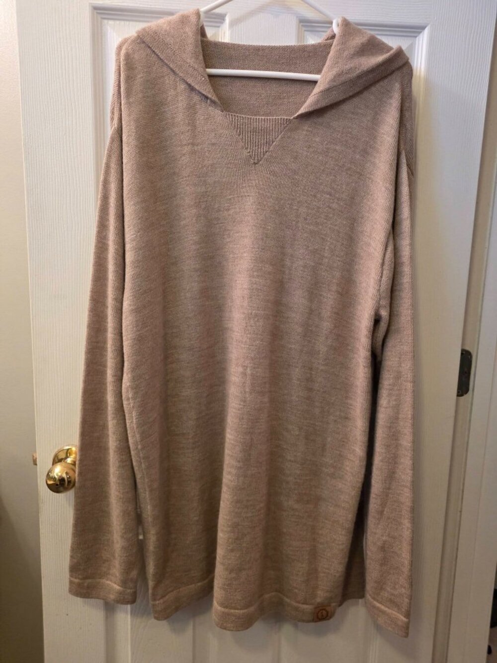 XXL Paka Hooded Pull over Jacket - Pebble color